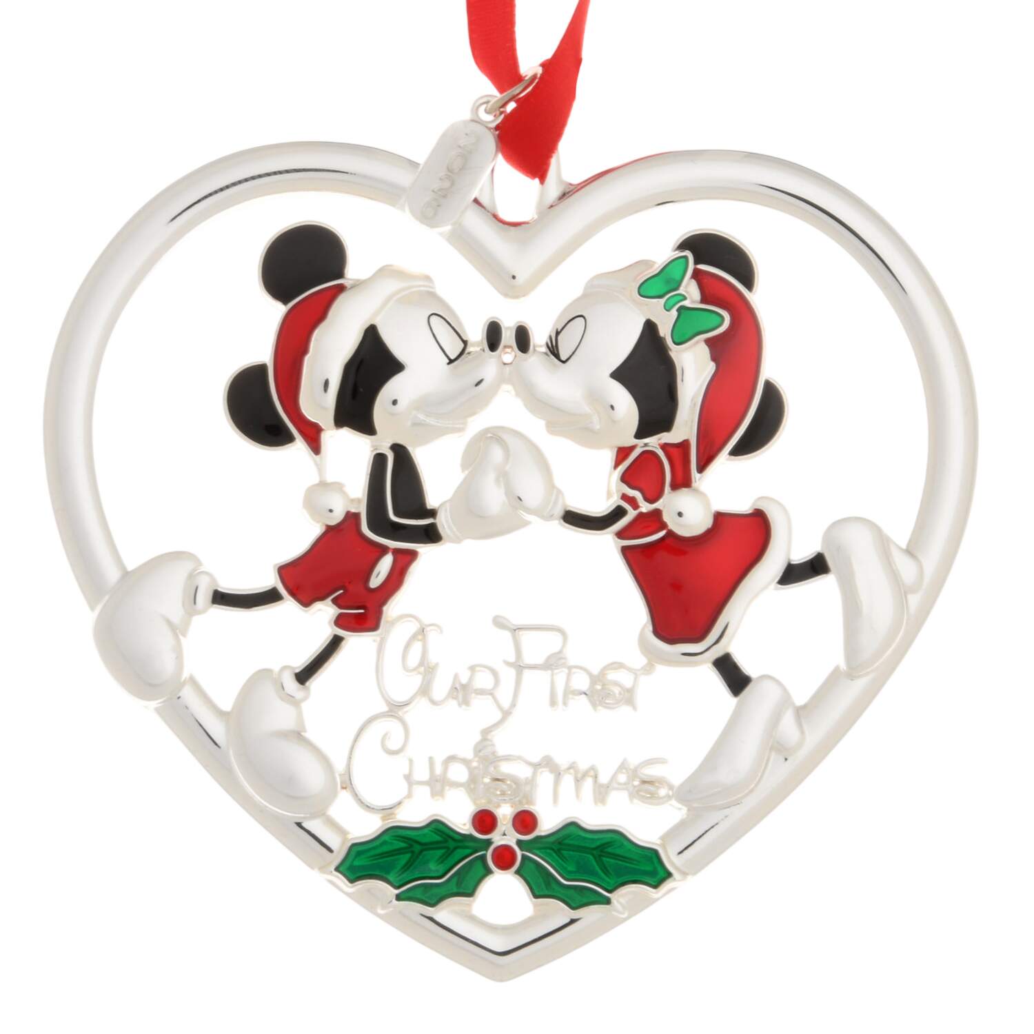 Mickey & Minnie Our First Christmas 2026-Mickey& Minnie - No Box by Lenox-1
