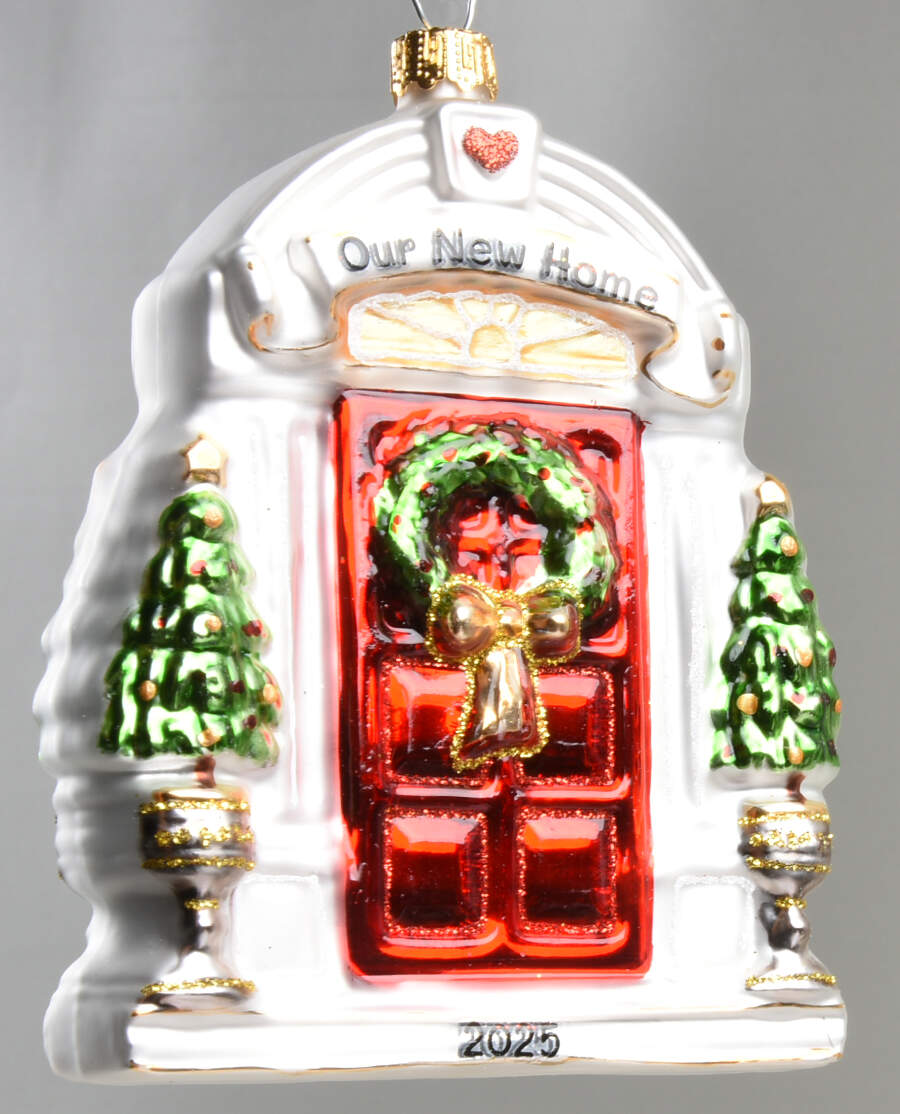 Blown Glass Ornaments 2025 New Home - Boxed by Lenox-1