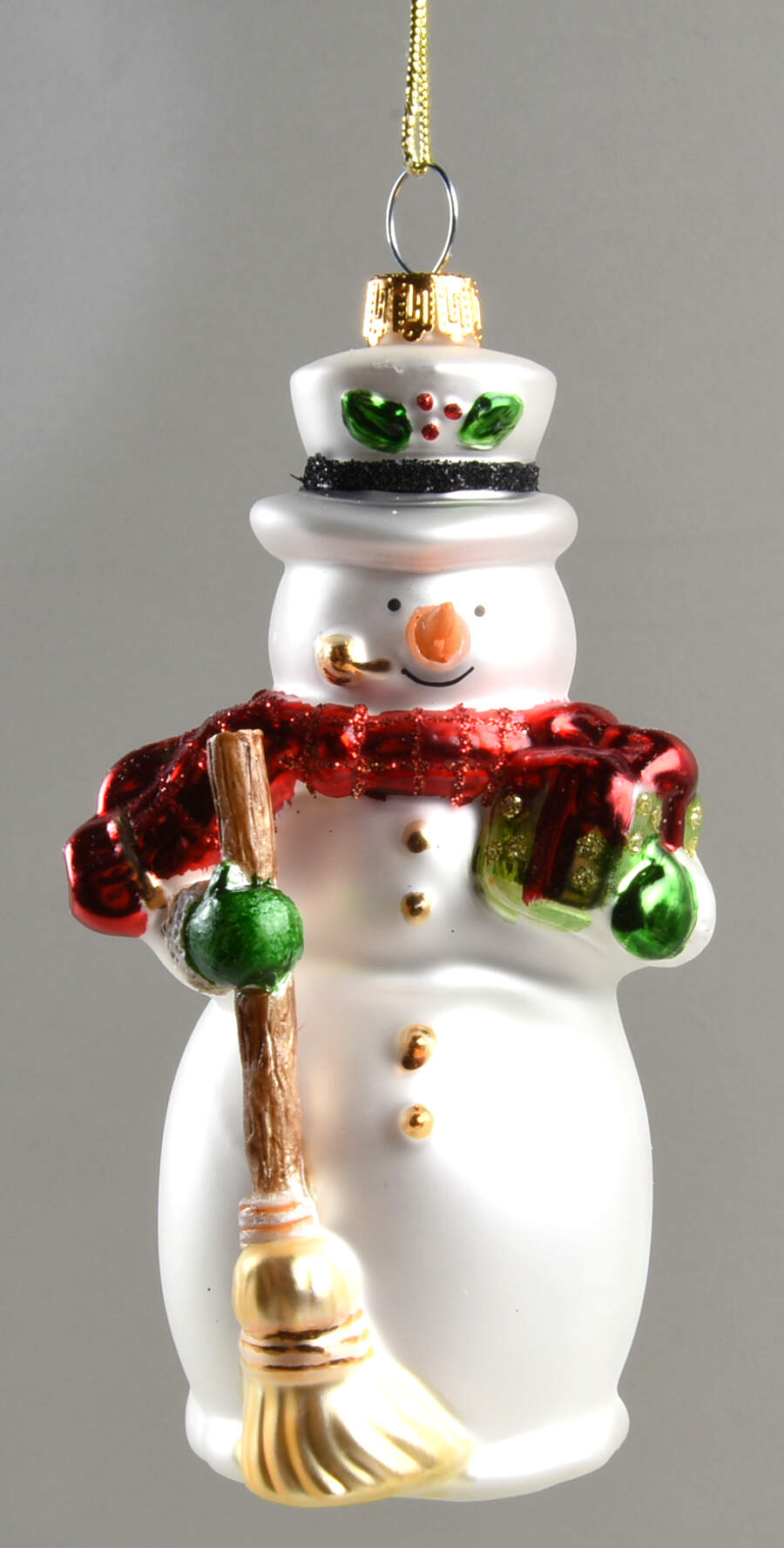 Blown Glass Ornaments Snowman - Boxed by Lenox-1