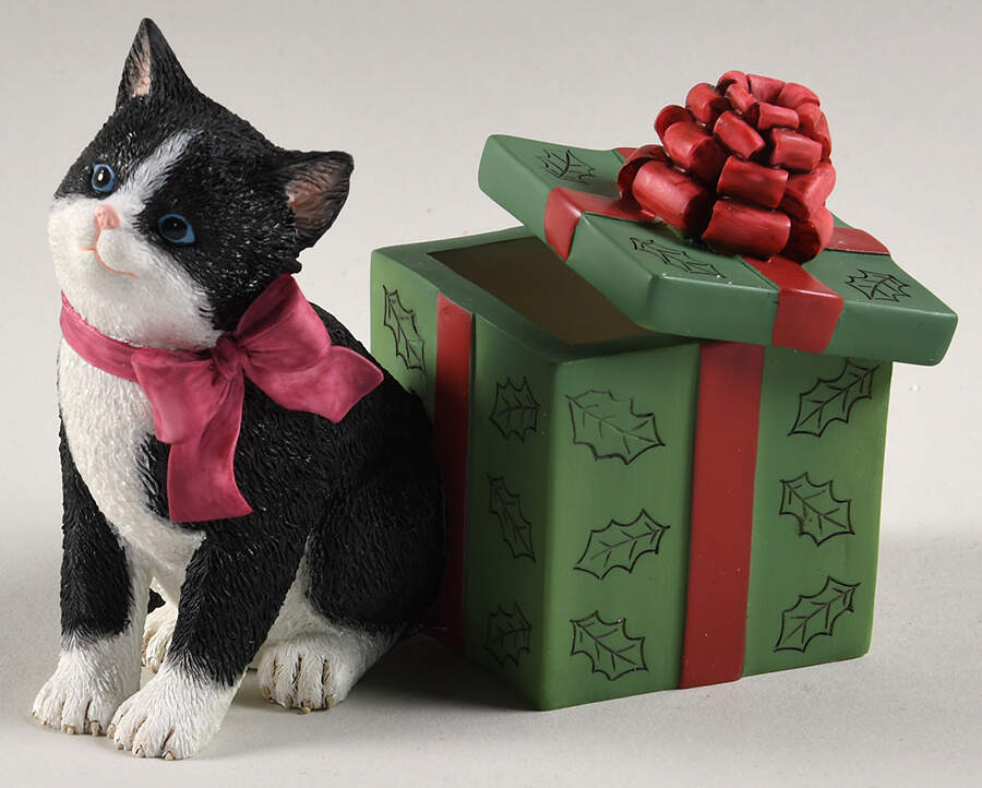 Annual Christmas Cat Collection Holiday Kitty - No Box Nb2014 by Lenox-1