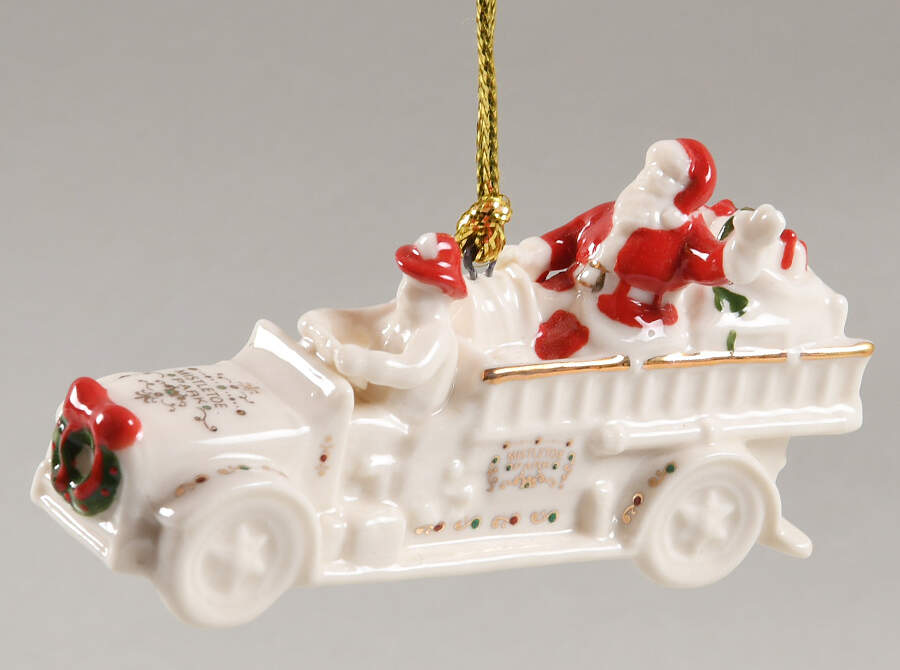 Mistletoe Park Ornaments Fire Truck - No Box by Lenox-1