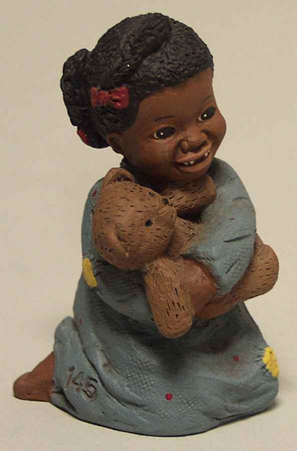 All God's Children Prissy With Bear 1348-26 - No Box by Miss Martha Originals-1