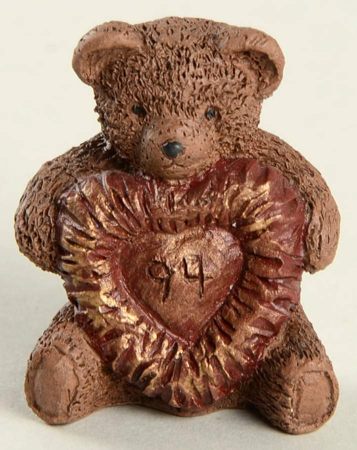 All God's Children Bear With Heart-94 - No Box by Miss Martha Originals-1