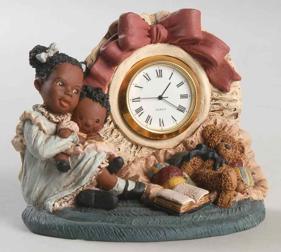 All God's Children Alaysha With Clock - No Box by Miss Martha Originals-1