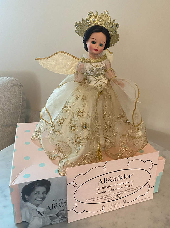 Angels Golden Christmas Angel - Boxed by Madame Alexander-1