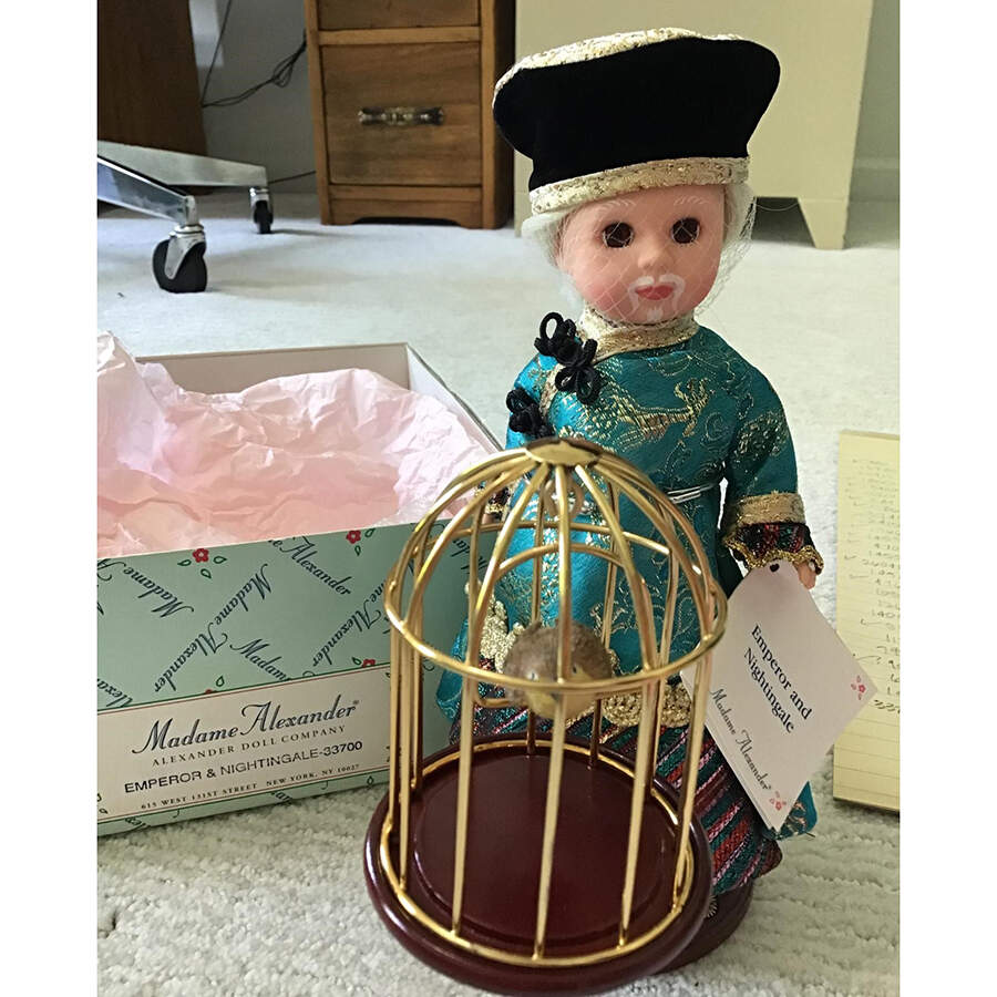 Brothers Grimm Series Emperor & Nightingale - No Box by Madame Alexander-1