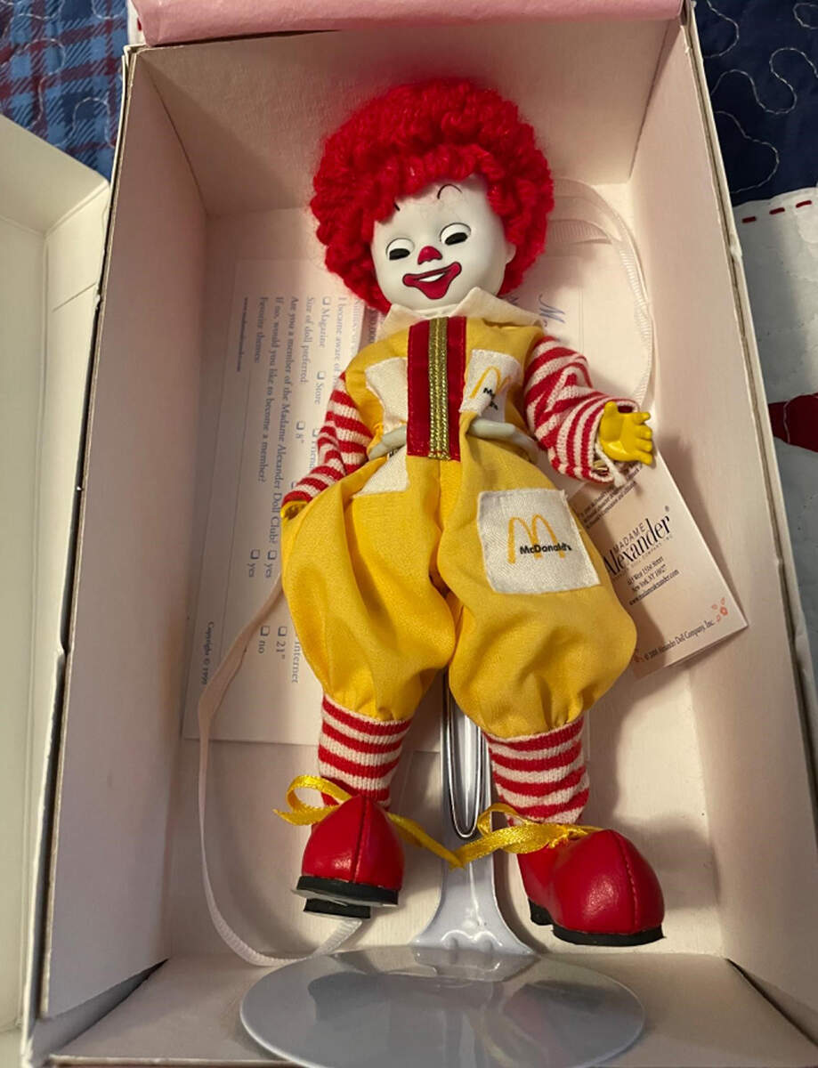 Madame Alexander Doll Ronald McDonald - Boxed by Madame Alexander-1