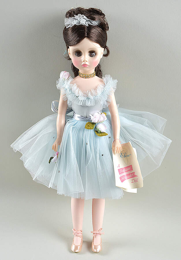 Ballerina Elise - Blue Dress - Brunette - Boxed by Madame Alexander-1