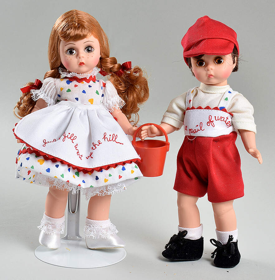 Nursery Rhymes Jack & Jill - Set Of 2 - Boxed by Madame Alexander-1