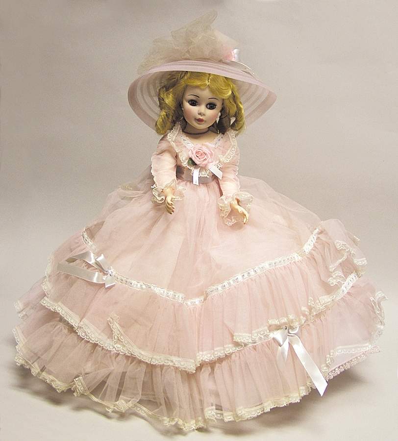 Scarlett Series Melanie - Pink Dress And Hat - No Box by Madame Alexander-1