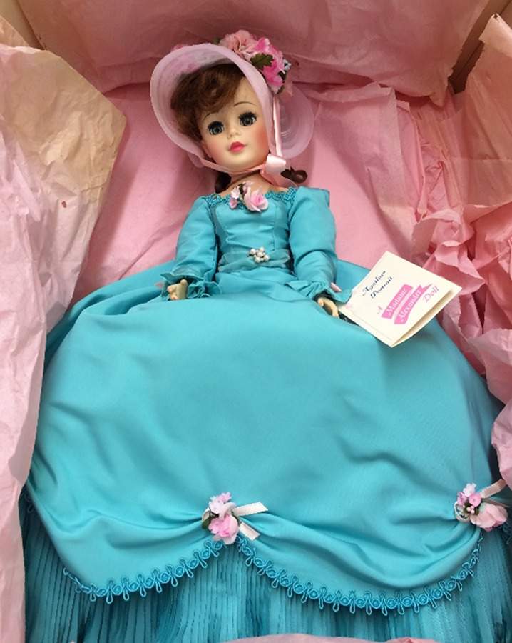 Portrait Series Agatha -Turquoise Dress - No Box by Madame Alexander-1