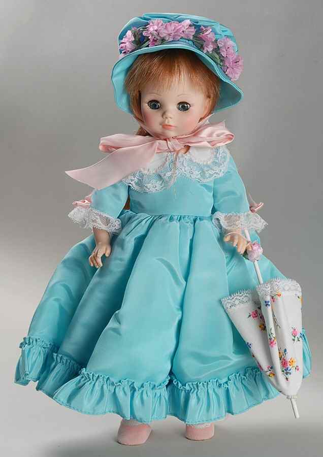 Classics-Doll Lucinda - Aqua Dress - No Box 60 by Madame Alexander-1