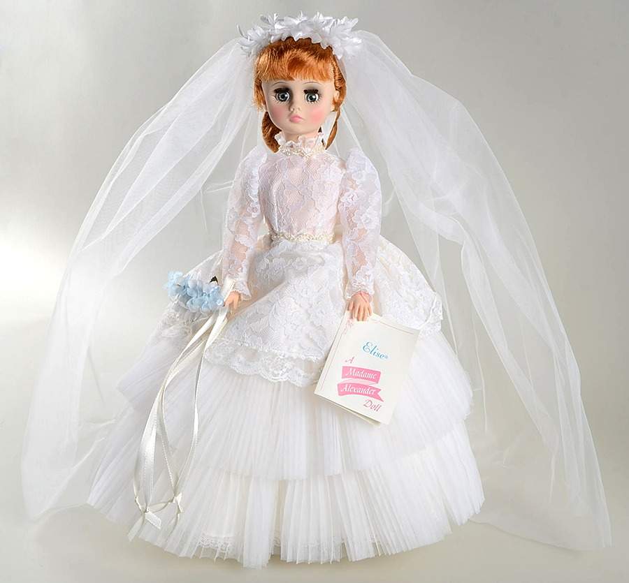 Bride Elise - Brid E - Red Hair - No Box by Madame Alexander-1