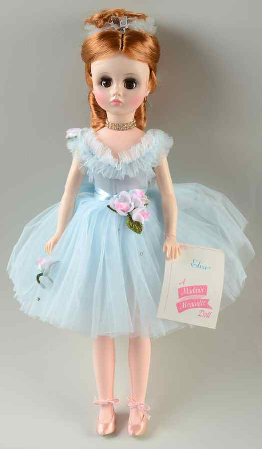 Ballerina Elise- Blue Dress - Red Hair - No Box by Madame Alexander-1