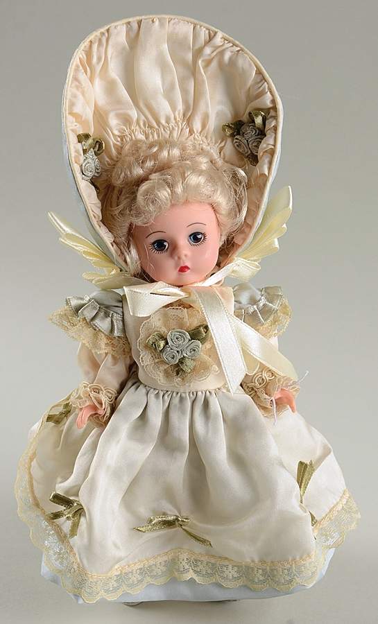 Victorian Dress Adorable Silk - With Box by Madame Alexander-1