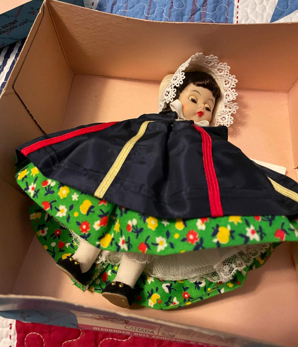 International-8" Doll Canada - Style Three - With Box 40b by Madame Alexander-1