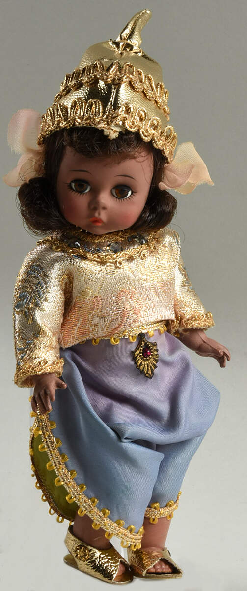 International-8" Doll Thailand - Blue - No Box by Madame Alexander-1