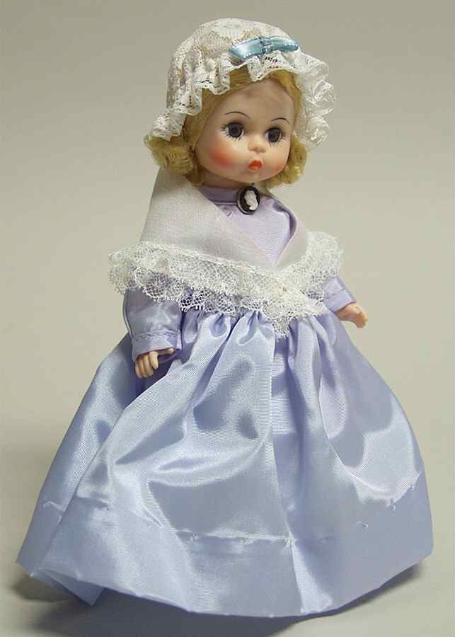 International-8" Doll United States-Satin Dress - Boxed by Madame Alexander-1