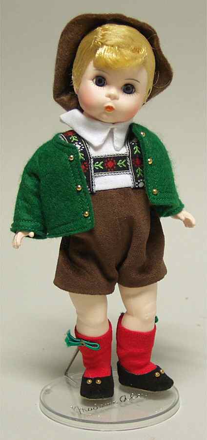 International-8" Doll Austria Boy  - With Box by Madame Alexander-1