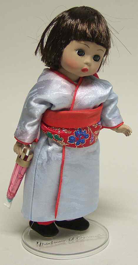 International-8" Doll Japan-Silver Kimono - Boxed by Madame Alexander-1