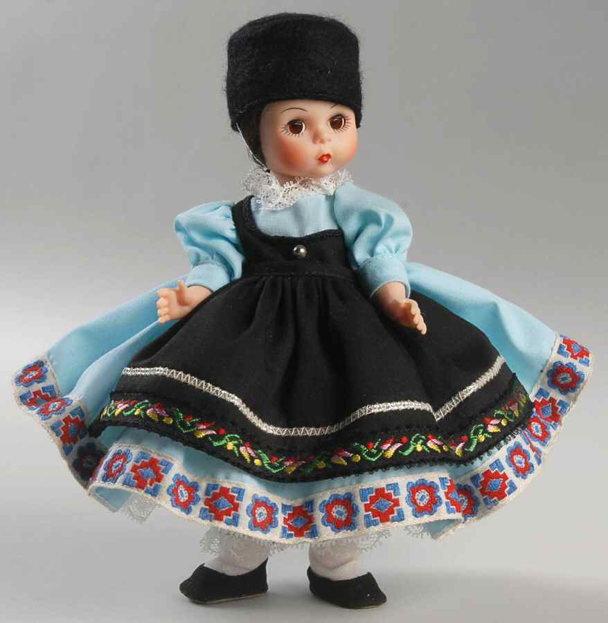 International-8" Doll Romania (Rumania) - Boxed by Madame Alexander-1