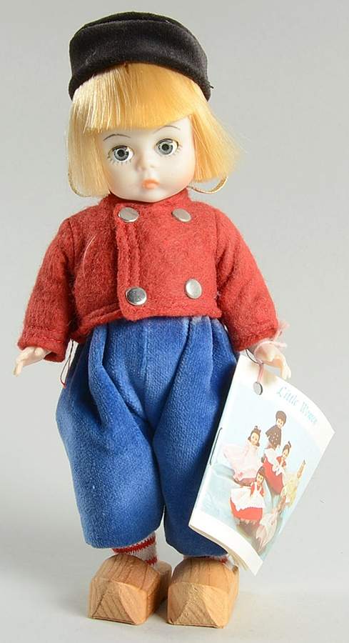 International-8" Doll Netherlands-Boy-Older-Marked Alex - Boxed by Madame Alexander-1