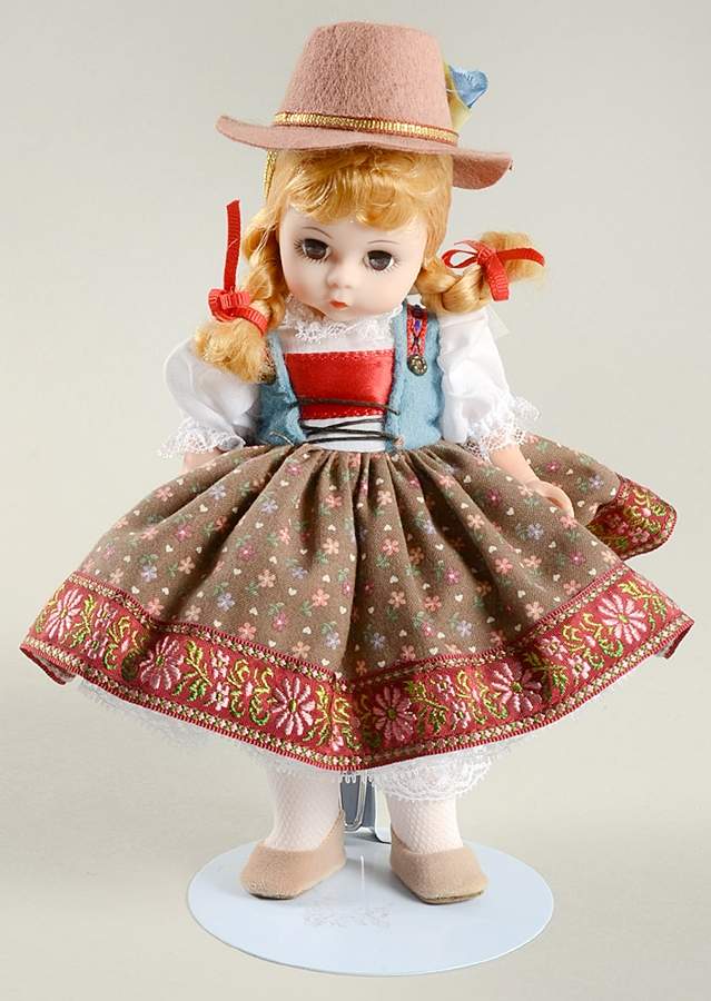 International-8" Doll Austria Girl - With Box by Madame Alexander-1