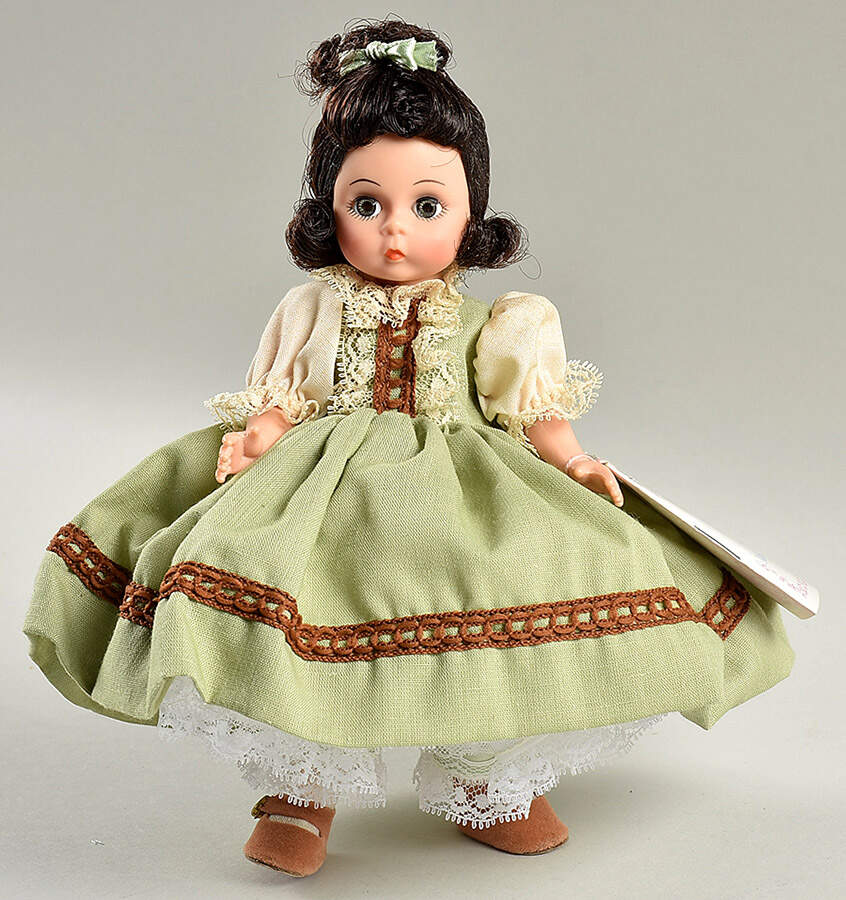 Little Women Beth - Green Dress - No Box-43a by Madame Alexander-1