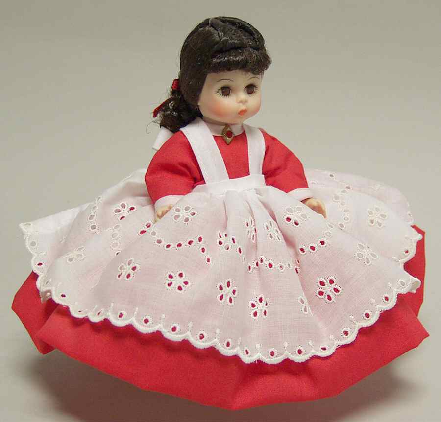Little Women Jo - Red Dress - Boxed by Madame Alexander-1
