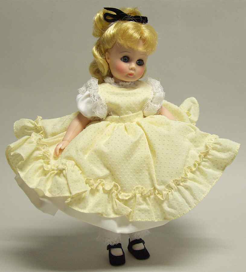 Little Women Amy-Yellow Dress - No Box by Madame Alexander-1