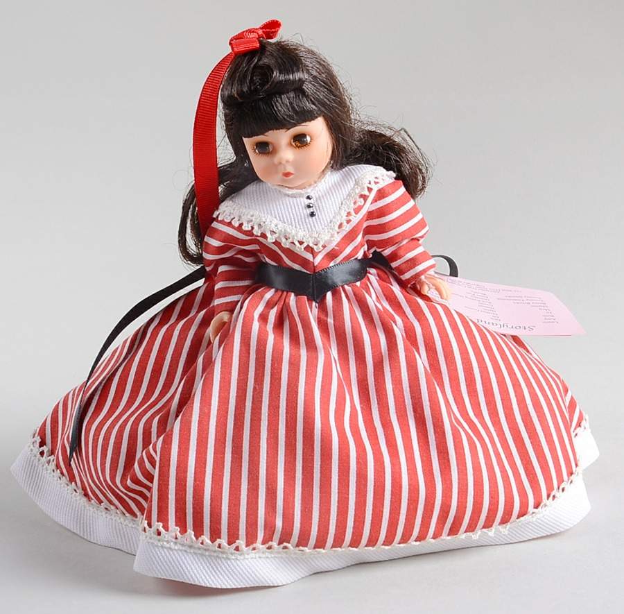 Little Women Jo - Red Stripes - No Box by Madame Alexander-1