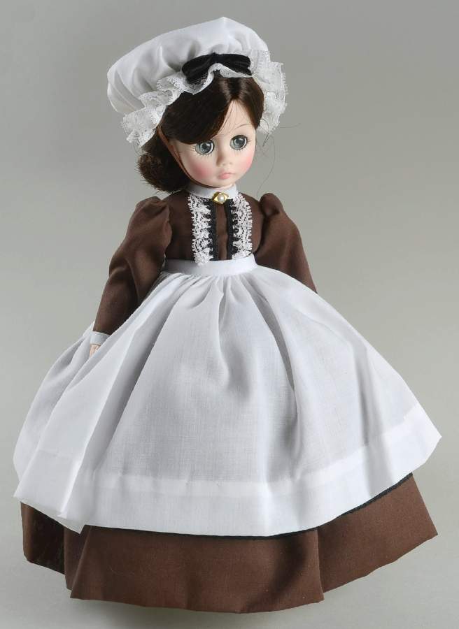 Little Women Marme-Brown Dress - Boxed by Madame Alexander-1
