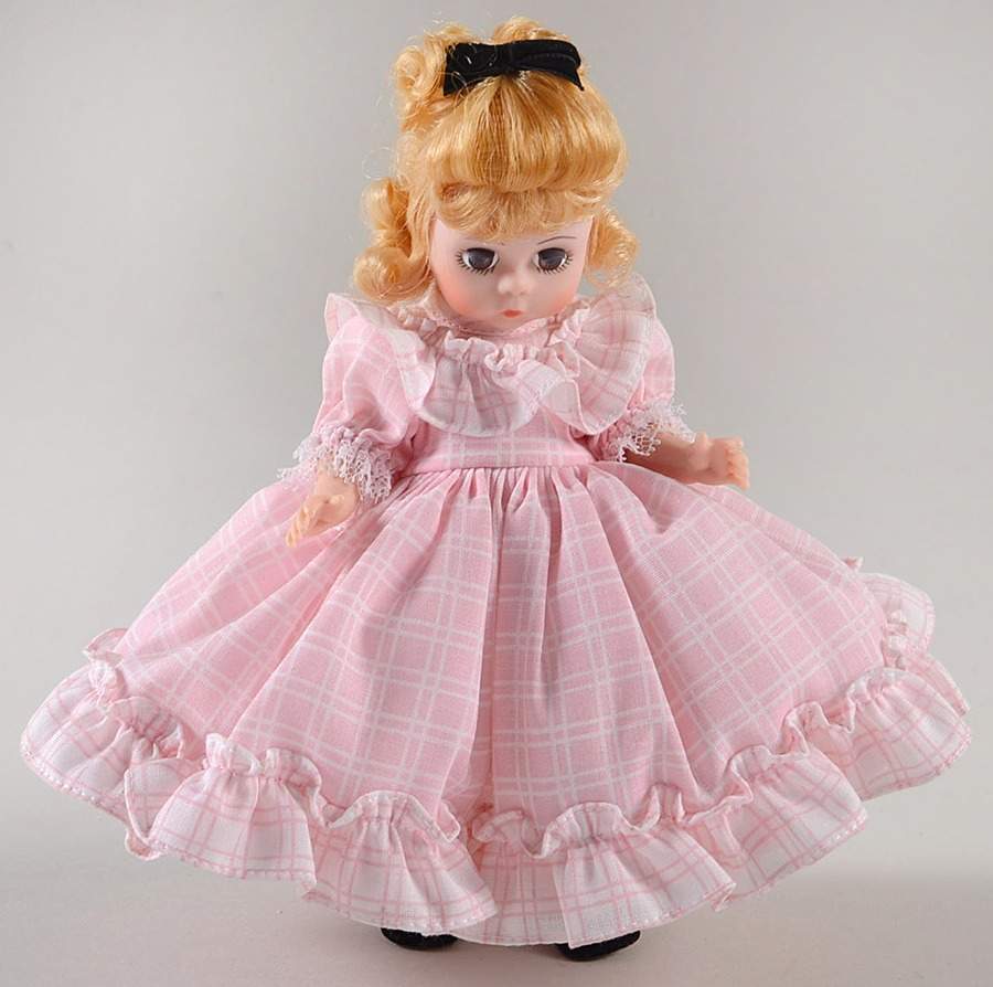 Little Women Amy-Pink Dress - No Box by Madame Alexander-1