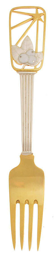 Christmas Fork Snowberries - Boxed by Anton Michelsen-1