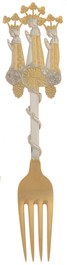 Christmas Fork Three Kings Of Cologne - Boxed by Anton Michelsen-1