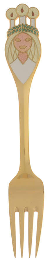 Christmas Fork Lucia Bride - No Box by Anton Michelsen-1