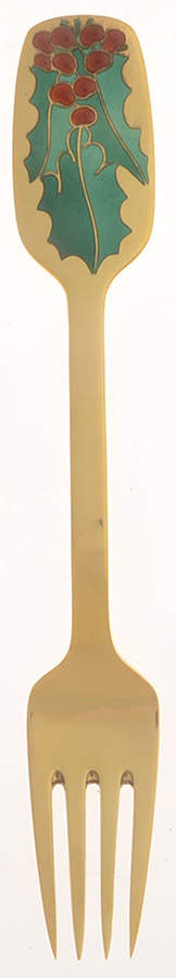 Christmas Fork Holly - Boxed by Anton Michelsen-1