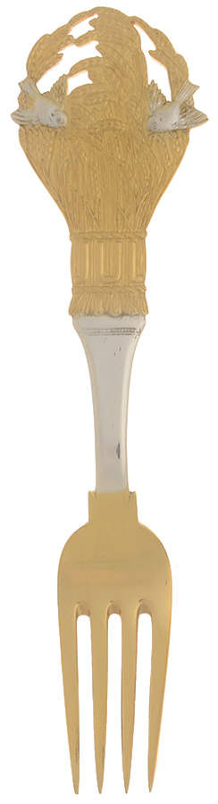 Christmas Fork Sheaf Of Grain - No Box by Anton Michelsen-1