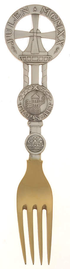Christmas Fork Mill Of Dybbol - Boxed by Anton Michelsen-1