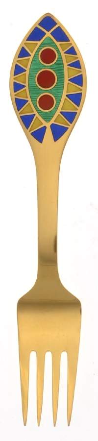 Christmas Fork Three Suns - Boxed by Anton Michelsen-1