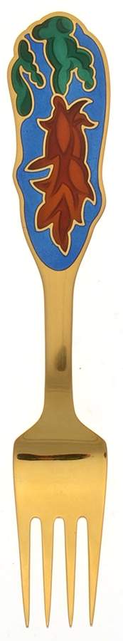 Christmas Fork Cornflower - Boxed by Anton Michelsen-1