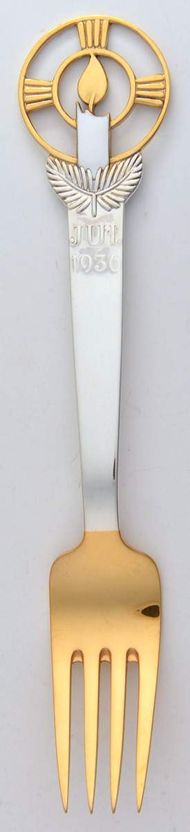 Christmas Fork Christmas Candle - Boxed by Anton Michelsen-1