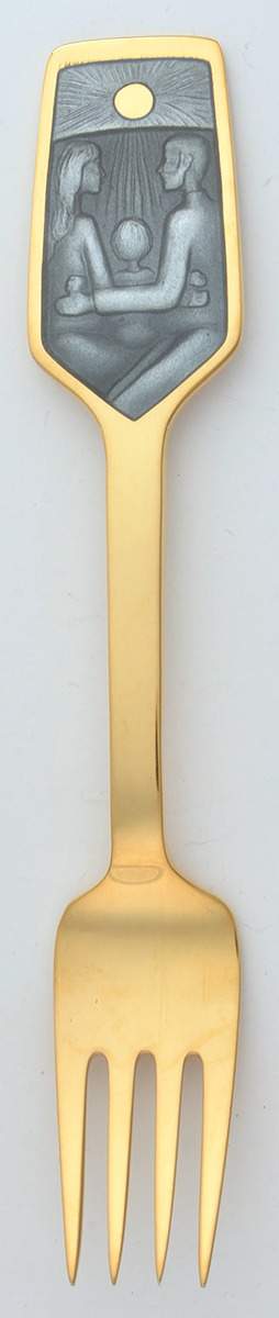 Christmas Fork Solstice And Family - Boxed by Anton Michelsen-1