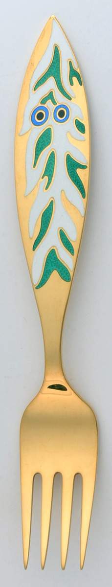 Christmas Fork Mr Snowmans Christmas Tree - Boxed by Anton Michelsen-1