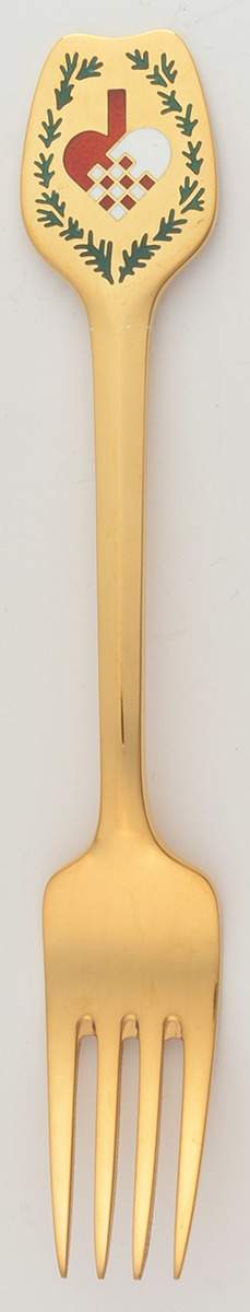 Christmas Fork Colorful  Christmas - No Box 42 by Anton Michelsen-1