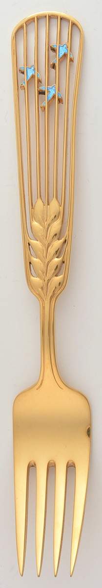 Christmas Fork Three Calling Birds - Boxed by Anton Michelsen-1