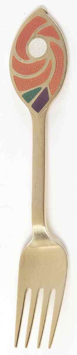Christmas Fork Golden Universe - Boxed by Anton Michelsen-1