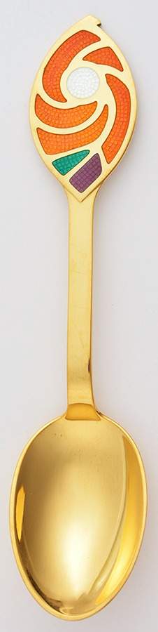 Christmas Spoon Golden Universe - Boxed by Anton Michelsen-1