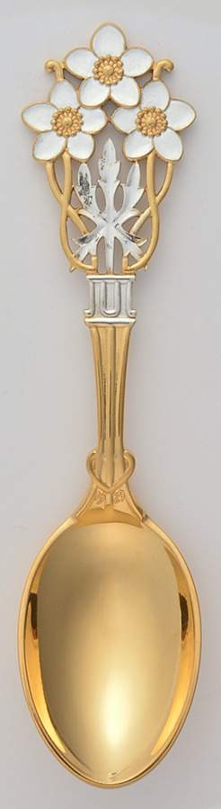 Christmas Spoon Christmas Rose - Boxed by Anton Michelsen-1