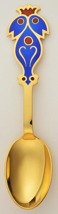 Christmas Spoon Bluebird - Boxed by Anton Michelsen-1